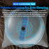 35 300mAh Bluetooth Pillow Speaker for Sleep - Bone Conduction Sleep Speaker Under Pillow with Built-in White Noise