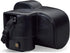 MegaGear MG1942 Ever Ready Genuine Leather Camera Case - Compatible with Nikon Z5, Black.