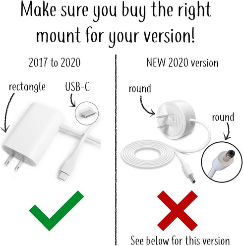 Dot Genie Google WiFi Outlet Holder Mount Stand: No Messy Screws! (1-pack)