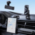 Car Dash Phone Mount with 180° Adjustable Arm for Z Fold 6 5 4 3 2, 360° Rotatable for iPhone 15