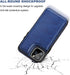 OT ONETOP Wallet Case for iPhone 11 Pro, PU Leather Kickstand with Card Holder, Double Magnetic Clasp, White
