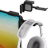 wigmoa 1PACK Clamp-On Monitor Headphone Stand Adjustable Headset Holder with 360 Rotating Hook,