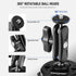 NEEWER 6"/15.2cm Camera Suction Cup Mount with Ball Head Magic Arm for Car Windshield Dash, Compatible with Camera/Phone
