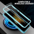 URBANITE Military Grade Case for Samsung Galaxy S22 Plus 5G, Dual Layer Shockproof Cover with Screen Protector (Sky