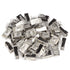 iwillink 100 Pack Shielded RJ45 Cat6 Pass Through Connectors, Ethernet Cable Crimp Connectors for Solid Wire