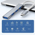 7 1 1 3.0, 2 2.0 USB A C Hub, Aluminum in USB Hub, USB Hub with USB A USB and Type C Ports for PC Computer Mobile Phone