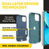 OtterBox 13 Commuter iPhone (Only) Series Case Thin, Dual-Layer, Pocket-Friendly, Port Cover Blue/Teal