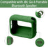 JBL Go 4 Waterproof Bluetooth Speaker Silicone Cover Case, Portable Travel Case with Carabiner, Protective Skin Case