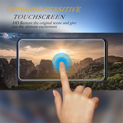 3 Pack Tempered Glass Film for Koobee K100 SL004T Screen Protector, Case Friendly, HD Clear, Anti-Fingerprints, Scratch