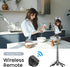Linber 3-in-1 2 Portable Selfie Stick Tripod with Dual Fill Lights & Bluetooth Remote Pocket Size Phone Tripod