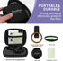 Beysfilter 52MM ND2-32 16/15/14/13 Variable Filter for Phone, Multi-Coating Clip-On Variable Neutral Density Lens Kit