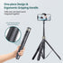 ATUMTEK 65" Selfie Stick Tripod, All in One Extendable Phone Tripod Stand with Bluetooth Remote, 360° Rotation for