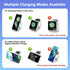2 in 1 Foldable Travel Wireless Charger for Samsung Galaxy Z Flip - Fast Charging Station for Galaxy Z Flip 6/5/4/3,