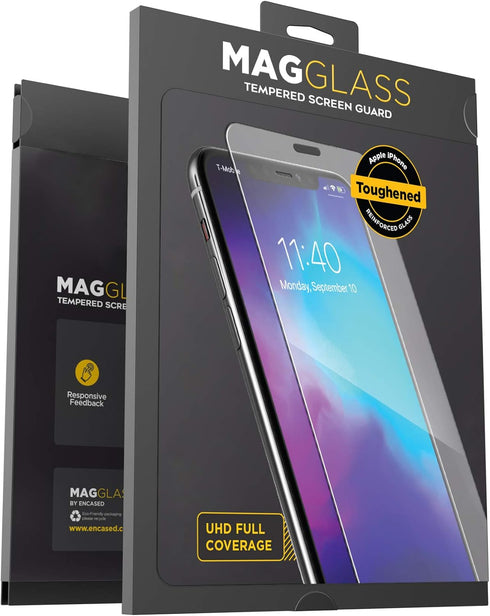 Magglass Tempered Glass Screen Protector for iPhone 11, Anti Bubble UHD Clear Full Coverage Guard