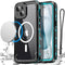 AICase Waterproof Case for iPhone 15 (6.1") with MagSafe, Snowproof Dustproof Shockproof IP68 Full Body Protection