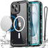 AICase Waterproof Case for iPhone 15 (6.1") with MagSafe, Snowproof Dustproof Shockproof IP68 Full Body Protection