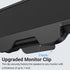 Inwa Computer Speakers for Desktop PC, USB Monitor Speakers with Clip, Wired Computer Sound Bar for Laptop with Loud