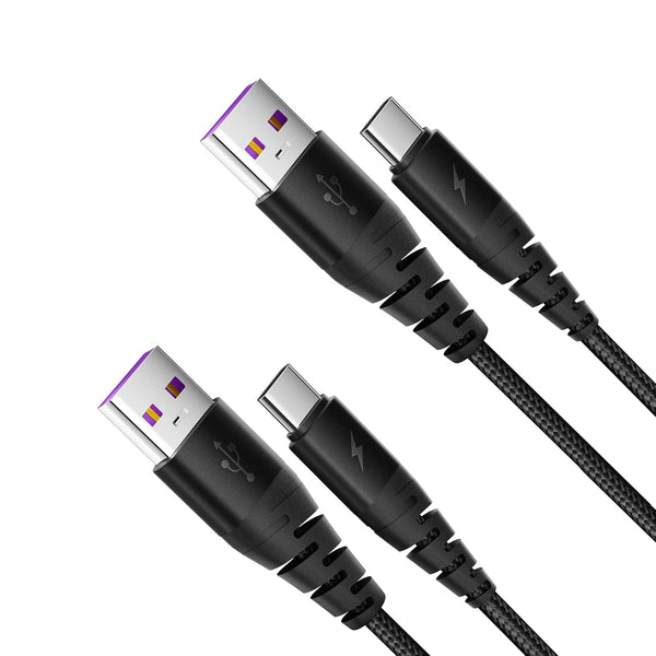 Generic Type C Fast Charger Cord, 6FT 2-Pack USB A to USB-C Charger
