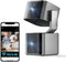 Aurumbach Dual Lens Security Camera Indoor 5G/2.4G WiFi, 2K+2K Pet Camera with Pan