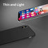 OTOFLY Premium Soft Silicone Bumper Case for iPhone X, Full-Body Protective, Black