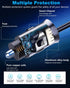 USB C Car Charger, 50W 2-Port Super Fast Adapter with 4ft Type C Cable, PD 30W & PD 20W for iPhone 15 14/Galaxy S24