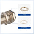 Anina SO239 Adapter, UHF Female to Female Bulkhead Connector for CB Radio Ham Radio Antenna Coupler (2 Pcs)