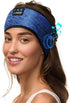 LC-dolida Wireless Bluetooth Headphones, Ultra-Thin Sports Earphones for Women, Perfect for Yoga and Workout