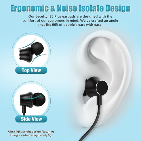 Neckband Bluetooth Headphones, 200H Extra Long Playtime Wireless Stereo Earbuds with Microphone, Waterproof for Sports