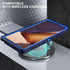 Navy Blue Samsung Galaxy Note 20 Ultra Case with 2Pcs Self Healing TPU Screen Protector & Camera Lens Protector