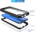 2 in 1 Shockproof Case for iPod Touch 7th Generation with 2 HD Screen Protectors, Black