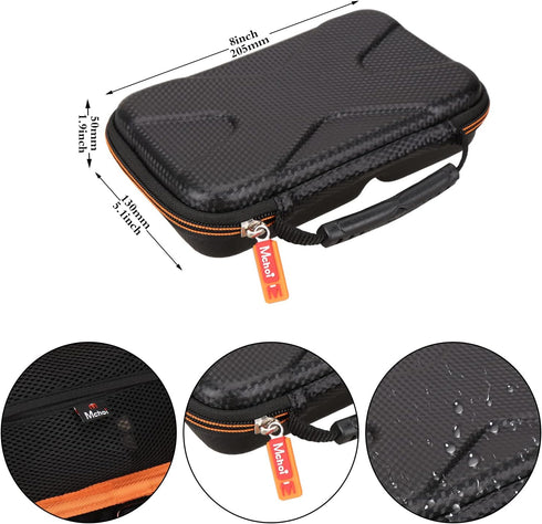 Mchoi Mini Projector Case, Hard EVA Carrying Case for Kodak Luma 150 Ultra Mini Pocket Projector, Waterproof &