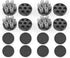 Tertullus Speaker Spikes 4PCS, Hifi Spring Speaker Isolation Feet, Aluminum Non-Slip Shockproof for Audio, Subwoofers