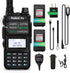 Radioddity GM-30 GMRS Handheld Radio - Long Range Two Way Radio with 11 NOAA Channels, Includes 2 Batteries