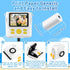 Instant Print Camera for Kids with 3 Rolls Printer Paper, 1080P Toddler Digital Camera Toys, 32GB SD Card, White