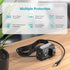 Universal 9V 2A AC Power Supply Adapter, 100-240V AC to DC for LED Strip Light, CCTV, Toys