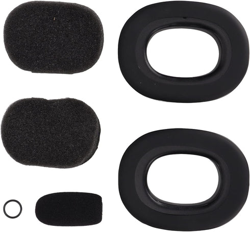 Replacement Ear Pads for Aviation Pilot Headphones - Noise Reduction Earmuffs for David Clark, Avcomm, Pilot USA, Soft