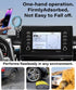 AbeeyGeomarn 2021-2024 7 Inch 360 Car Phone Holder for Toyota Camry Accessories Apply to Touch Screen Fixed Clip