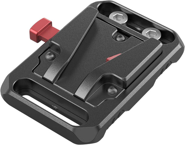 SmallRig Mini V Mount Battery Plate, V-Lock Mount Battery Plate with 1/4"-20 Threads - 2987