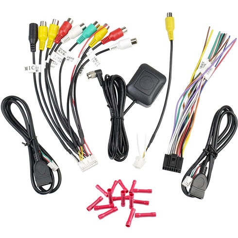 Radio Wiring Harness Kit 16Pin ISO Android Car Stereo Wire Harness with