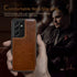 LOHASIC for Galaxy S21 Ultra Case, 5G Premium Luxury Leather, Slim Fit Style Full Body Protective Cover for Samsung