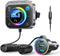 JOYROOM Bluetooth 5.3 FM/AUX Car Adapter, 3 Ports PD&QC 3.0 FM Transmitter for Car, Bass Boost, HD Calling, Enjoy Music