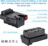 Fomito NP-F Dummy Battery to V-Lock V Mount Plate for Sony F970 F750 F550 Battery to Camera Monitor