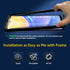 Ultra HD Tempered Glass Screen Protector 3 Pack for Samsung Galaxy A15 5G + 3 Pack Camera Lens Protector, 9H Hardness.