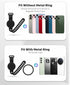 FARWAYVIEW Magnetic Phone Mount for Stroller, Gym & Water Bottle - MagSafe Compatible Holder with Silicone Strap