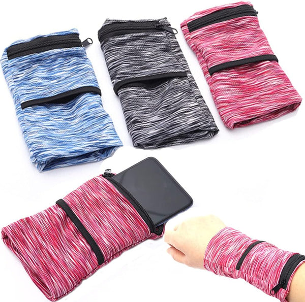 3PCS Lightweight Phone Armband Sports Bag Running Arm Band Strap Phone Holder Pouch Sleeve for Phone (1)