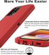 Shockproof Dustproof Case for Samsung Galaxy A32 5G, for iPhone Samsung Galaxy A32 5G (Red)