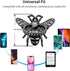 TACOMEGE Bee Cell Phone Ring Holder gift for girls women, Crystal Finger Ring Kickstand Compatible with Smartphone