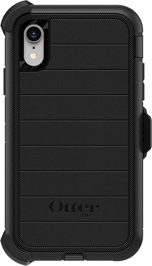 OtterBox DEFENDER SERIES Case & Holster for Apple iPhone XR -Kickstand - Black