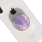 On The Grip Universal Phone Grip & Stand, Genuine Natural Gemstone/Seashell, Strong Adhesive Finger Holder,