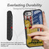 Heavy Duty Shockproof Hard Bumper + Soft Silicone Rubber Protective Case for iPhone SE 2022/2020, 7/8/6/6s/SE 3rd 2nd,